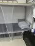 艾薇 学生蚊帐宿舍 方顶蚊帐 单开门 0.9米 白色【上下铺通用】 实拍图