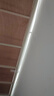 洁丽雅（Grace）学生宿舍 床帘蚊帐 单开门 0.9米 白色【加密网眼 下铺】 实拍图