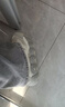 斐乐（FILA） 可颂面包鞋运动鞋女休闲鞋老爹鞋厚底鞋子 豆腐白/燕麦色-TO 40 实拍图