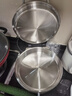美的（Midea）电饼铛 小钢炮0涂层316L不锈钢电饼档 家庭用40mm超深双面加热 煎饼锅烤肉锅烙饼锅早餐机电煎锅s1 实拍图