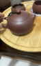 京东京造 宜兴紫砂壶 手工【原矿紫泥】煮茶泡茶壶茶具 西施壶210ml 实拍图