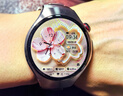 华为HUAWEI WATCH 5 42mm高端款烁金色904L不锈钢表壳晨曦金钛金属表带eSIM通话手表 实拍图