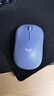 罗技（Logitech）M221 轻音鼠标 无线鼠标 办公鼠标 对称鼠标 带无线微型接收器 雾霭蓝 实拍图
