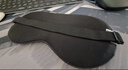 TA真丝眼罩桑蚕丝睡眠睡觉专用遮光重力深睡透气男女士助眠午睡黑色 实拍图