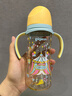 贝亲（Pigeon）PPSU双把手防胀气奶瓶240ml 猫头鹰 L号奶嘴 6月+ AA221 实拍图