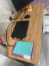 木匠印记电脑桌现代简约家用桌子台式办公书桌简易家用学生学习桌子 白衫木色120cm+电脑椅 实拍图