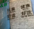 AB【4条】男薄款中腰纯色棉质抗菌短裤中老年三角裤 混色搭配 XL 实拍图