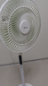 美的（Midea）【幸运草安睡1S】一级能效直流变频声控电风扇家用遥控卧室静音落地扇台式桌面抗菌大风力转页扇 实拍图