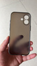 POZZO适用苹果17手机壳 iphone17保护套镜头全包超薄透明磨砂防摔软壳男女款 深空黑 实拍图