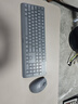 飞利浦（PHILIPS）SPT6368 无线键鼠套装办公苹果MAC台式电脑笔记本人体工学键盘鼠标套装企业采购 灰色 实拍图