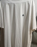 杰克·琼斯（JACK&JONES）26年男装四季打底T恤男士凉感透气多色情侣款短袖t恤水洗不易走形 白色A06 M 175 实拍图