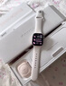 Apple/苹果 Watch S11 智能手表GPS+蜂窝款42毫米玫瑰金色铝金属表壳淡桃粉色运动型表带S/M MF984CH/B 实拍图