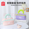 名创优品（MINISO）棉花糖系列枕头收纳包粉色 化妆包洗漱包大容量旅行便携手提包 实拍图