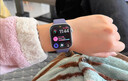 Apple/苹果 Watch S11 智能手表GPS款42毫米银色铝金属表壳雾紫色运动型表带M/L MEUU4CH/B 实拍图