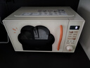 美的（Midea）小滋味微烤炸一体机萌宠猫爪不锈钢内胆23L家用大容量一级能效平板式热风空气炸2026新款F23G5 实拍图