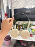 iKF R1 Pop头戴式蓝牙耳机HiFi音质认证空间音效电竞游戏运动拍照高颜值无线耳麦 云岩白 实拍图
