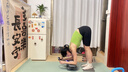 匹克（PEAK）四轮健腹轮自动回弹肘撑跪垫带辅助卷腹肌轮收腹瘦肚健身器材家用 实拍图