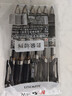 晨光（M&G）文具K35 按动中性笔学生0.5黑笔签字笔商务子弹头考试专用水笔高颜值办公用品 黑色 6支/袋 实拍图