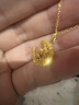 GLTEN银项链女款素链金色万能链女生生日礼物轻奢小众送女朋友老婆闺蜜 实拍图