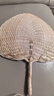 TaTanice 蒲扇 手工草编无骨蒲扇子夏季乘凉扇手摇小蒲扇粽叶扇25cm中号 实拍图