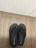 Stevesam人字拖女夏季轻奢软底防滑6CM坡跟厚底松糕跟室外沙滩鞋可外穿女 经典黑色 36 实拍图