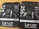 雷克沙（Lexar）SD卡V60SD卡相机内存卡高速大卡 UHS-II索尼佳能富存储卡 V60读速250MB/s 128GB 实拍图