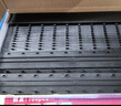 DSB（迪士比）10孔装订夹条 黑色 A4 3mm 装订30页 办公用品标书合同装订打孔机塑料压条 100根/盒 实拍图