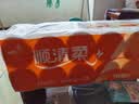 顺清柔无芯卷纸国际版5层250g*12卷 加厚长条卫生纸（3kg/提） 实拍图