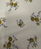 京东京造纯棉老粗布凉感床单单件 A类全棉双人被单床上用品250*230cm 花瑶 实拍图