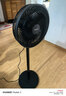 美的（Midea）【超级单品】七叶轻音立式电风扇家用柔风落地扇台式桌面小型风扇大风量节能摇头宿舍电扇 SAF30AB 实拍图