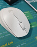 罗技（Logitech）M330 轻音鼠标 无线鼠标 办公鼠标 右手鼠标 带无线微型接收器 灰色 实拍图