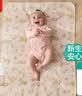 全棉时代婴儿抗菌针织复合隔尿垫纯棉可洗防水透气床单 花园时光90×70cm 实拍图