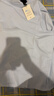 H&M男装女装T恤春季重磅柔软舒适美式潮流情侣装短袖上衣0608945 浅米色111 S 170/92（建议尺码拍小一码） 实拍图