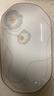 陶瓷碗家用喜庆乔迁新居碗碟餐具套装岁月静好饭碗 岁月静好1个装鱼盘【30厘米】 实拍图