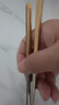 美厨（MAXCOOK）316L不锈钢筷子 5双装分餐筷分色筷子家用创意餐具套装 MCK5585 实拍图