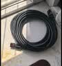 绿联六类网线 千兆网络宽带线 CAT6类家用电脑监控扁平网线 8芯双绞成品跳线 12米 黑色50179 实拍图