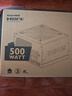 长城（Great Wall）额定500W HOPE-6000DS电脑电源 （双8PIN/75cm长线材/温控风扇/宽幅/独立开关） 实拍图