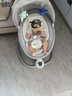 babycare婴儿电动摇椅0-1岁宝宝安抚摇篮椅哄娃睡觉神器新生儿礼物 轻奢款 实拍图
