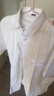 衣诺坊儿童衬衫短袖白色演出服西服衬衣夏款T恤  短袖：白色衬衫 150CM 实拍图