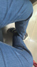 真维斯（Jeanswest）牛仔裤男2026夏季青年男士宽松直筒长裤弹力休闲长裤蓝色薄款38 实拍图