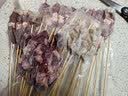 芈羊羊原切牛肉串套餐50串净重2斤 牛肉生鲜烧烤食材半成品户外露营清真 实拍图