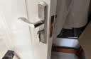 虎顿（HOTUN）卧室门锁室内家用通用型房门木门锁具免改孔可调节门把手KTS03 实拍图