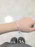 中国黄金（CHINA GOLD）莫比乌斯环银手镯足银时尚款素圈镯子银手环情人节生日礼物送女友 【京速达】莫比乌斯手镯 约9.5g±0.5g 实拍图
