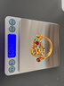 拜杰厨房秤电子秤0.01g/500g珠宝黄金秤高精度不锈钢面克秤烘焙克重秤 实拍图