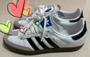 阿迪达斯 adidas三叶草  samba T头鞋运动鞋男女休闲鞋B75806 37 实拍图