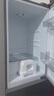 华凌美的出品223三门电冰箱节能低音三开门小型家用客厅宿舍出租房优选冷冻冷藏小冰箱HR-223T 实拍图