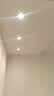 雷士（NVC） LED防眩筒灯射灯嵌入式无主灯家用客厅过道玄关灯服装店洗墙灯 桂影筒灯Ra97-12W暖白光-孔75MM 实拍图