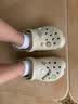 卡骆驰（CROCS）檀健次同款经典洞洞鞋轻便百搭女沙滩鞋包头拖鞋男鞋|10001 骨白色-2Y2(含智必星) 37 /38(230mm) 实拍图