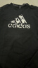 阿迪达斯（adidas）短袖t恤男士夏季跑步健身运动衣快干衣透气男装T恤  黑白 XL 实拍图