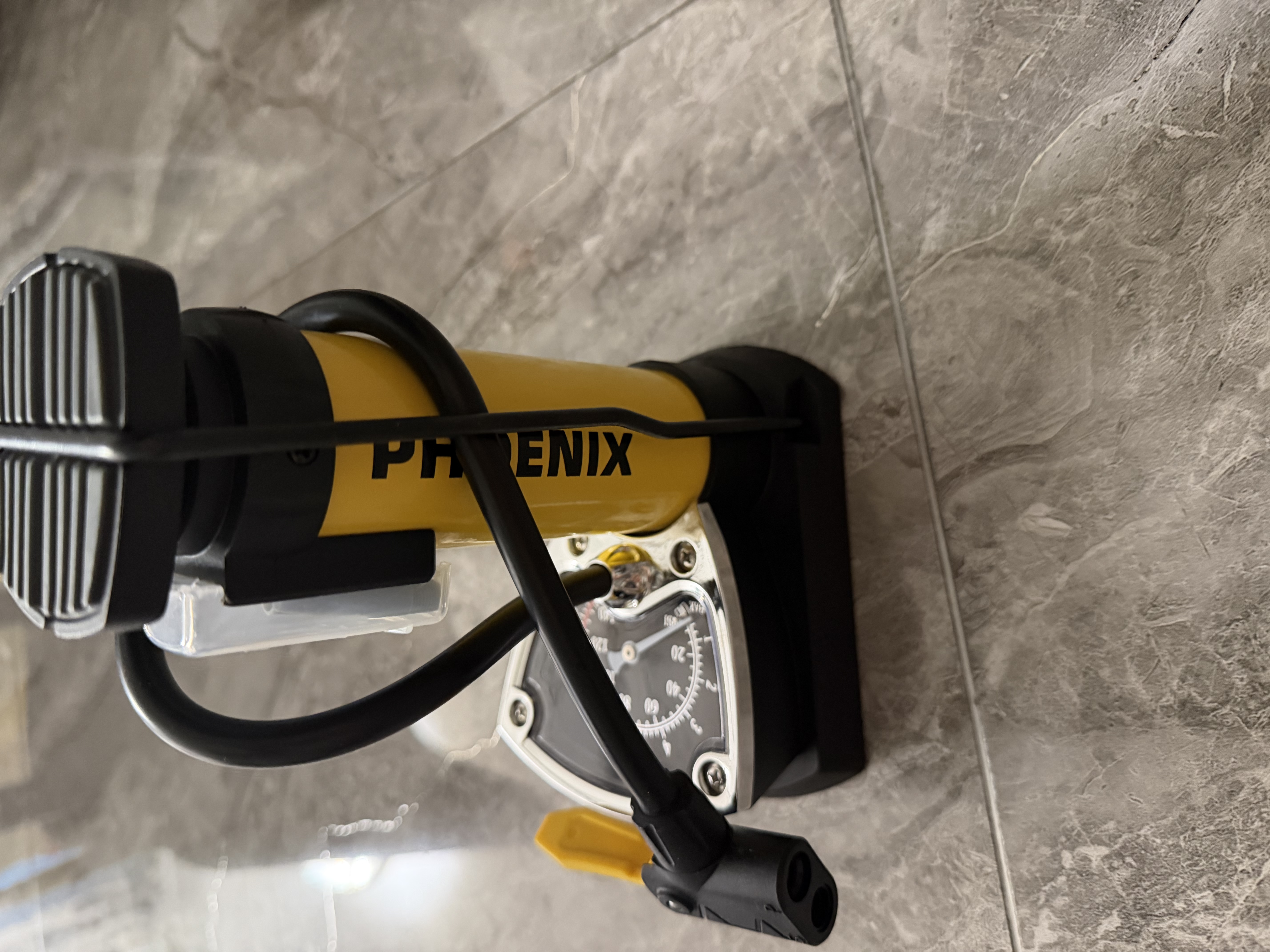 凤凰（Phoenix）脚踩打气筒自行车便携式电动摩托车电瓶车家用 实拍图